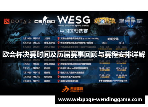 欧会杯决赛时间及历届赛事回顾与赛程安排详解