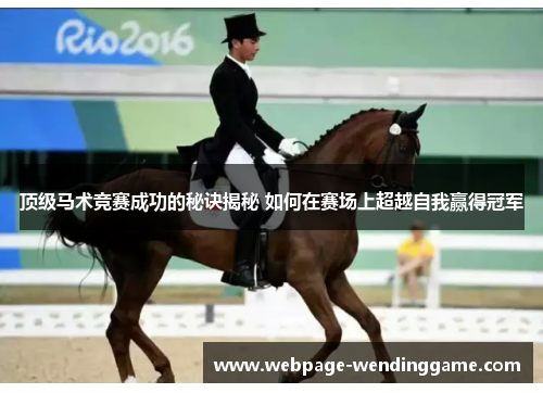 顶级马术竞赛成功的秘诀揭秘 如何在赛场上超越自我赢得冠军 顶级马术竞赛成功的秘诀揭秘 如何在赛场上超越自我赢得冠军